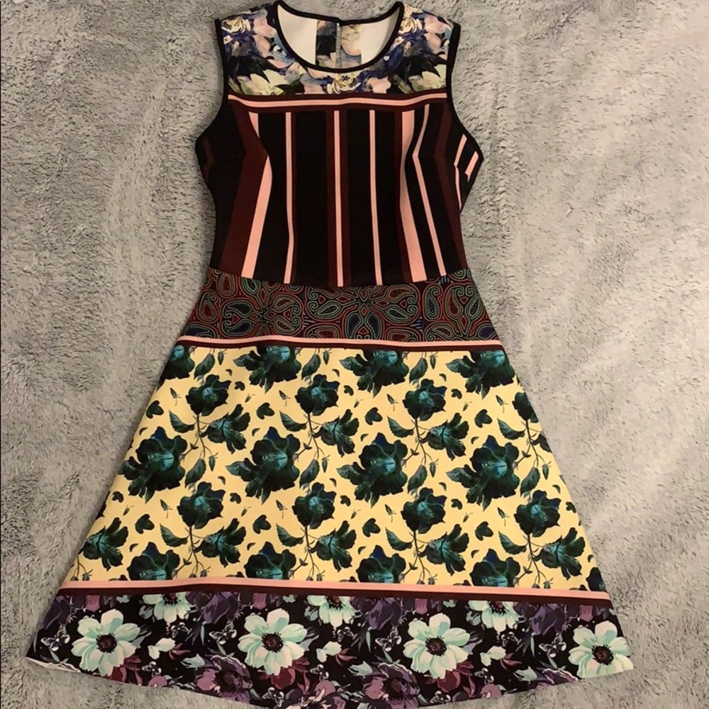 Clover Canyon Multi Print Dress
